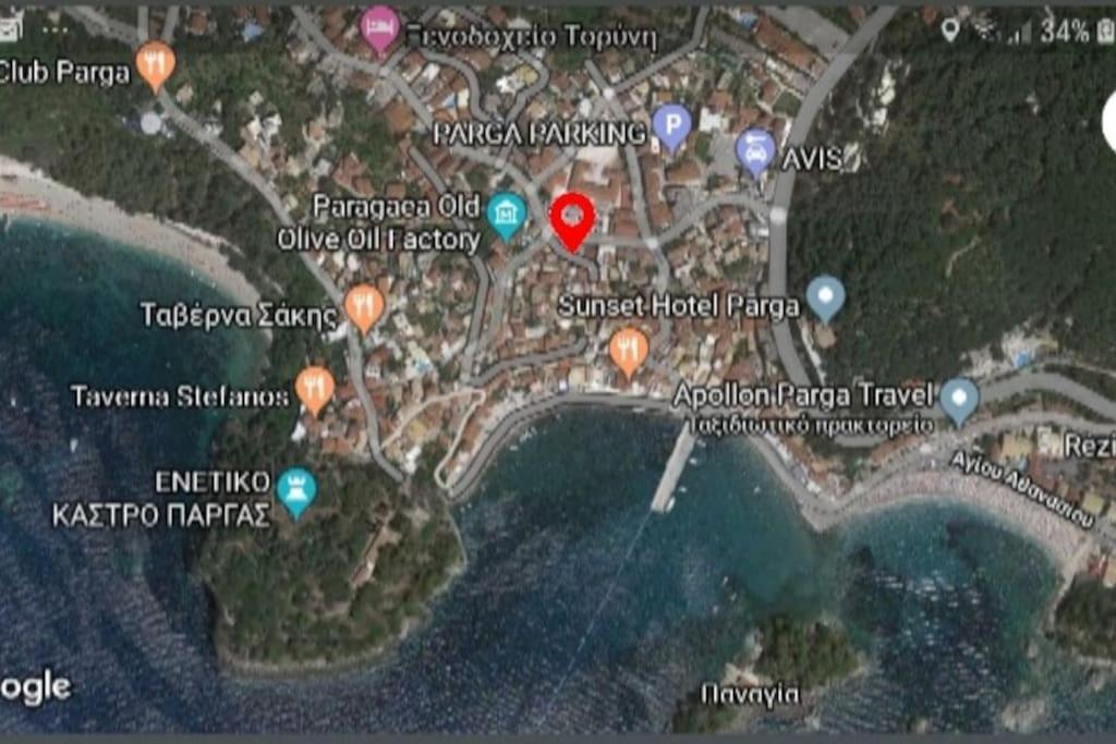 Apartmán Center Of Parga-John'S House Exteriér fotografie